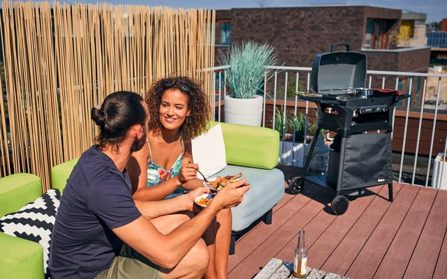 One Bar Element 3 Aufblasbarer Hocker Light Grey – Bild 5