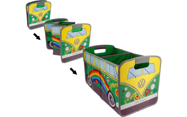 VW Collection T1 Bulli Faltbox Rot / Schwarz – Bild 5