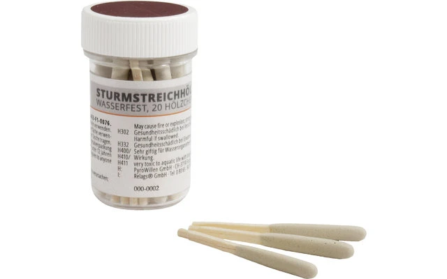Origin Outdoors Wasserfeste Sturmstreichhölzer In Dose 20 Hölzchen