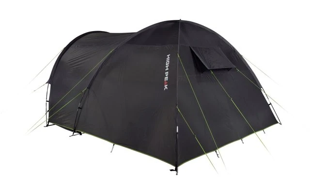 High Peak Samos 5 Kuppelzelt Mit Tunnel Vorbau Für 5 Personen 300 X 430 Cm – Bild 2