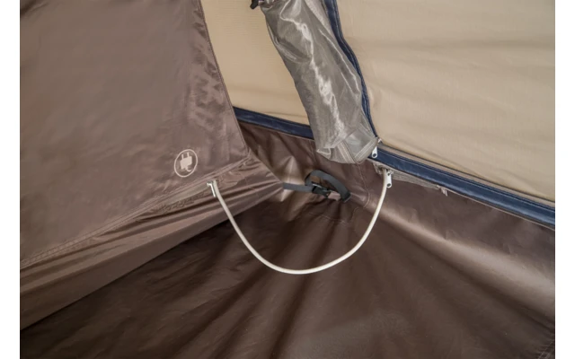Tambu Durdanta Komfort 4 Personen Trekking Tunnelzelt Braun – Bild 7