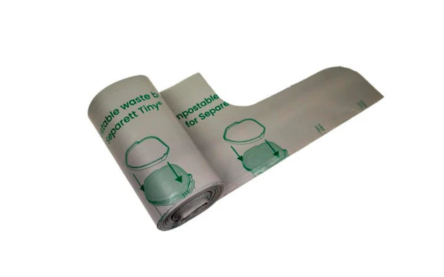 Separett Tiny Abfallbeutel Kompostierbar Bis 14,5 Liter 10 Stück – Bild 2