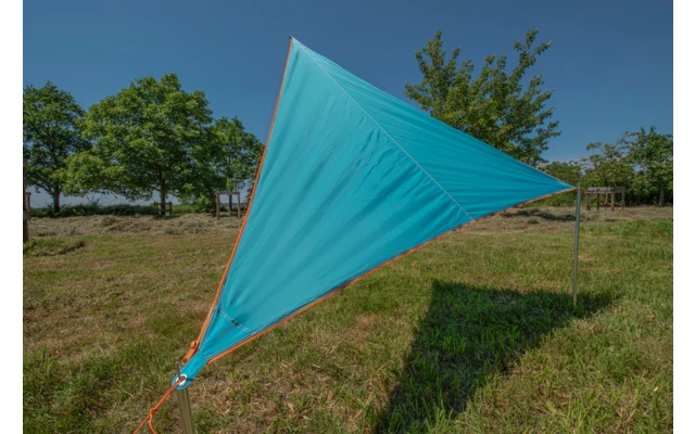 Bent Zip-Canvas Single Verbindbares Sonnensegel 250 X 250 X 250 Cm Limette – Bild 2